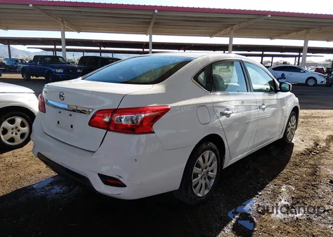 2018 Nissan Sentra S from USA, damaged, VIN 3N1AB7AP9JY244372